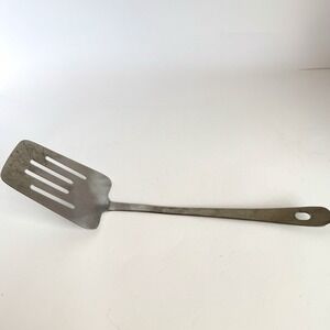 Vintage Robinson All Stainless Steel‎ Slotted Turner Spatula